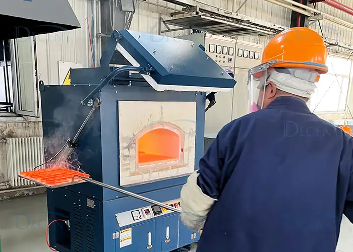 Успешная доставка печи Cupellation в большую золотую руднику во Внутренней Монголии